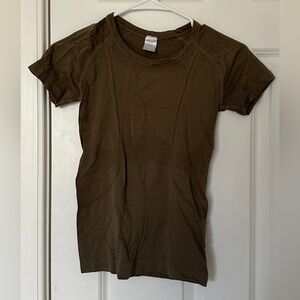 TKEQ Olive Short Sleeve T-Shirt